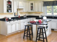 Light Transitional Kitchen by Harry Mangsen