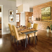 Dramatic Contemporary Dining Room by Traci Kearns