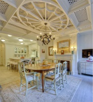 Casual Traditional Dining Room by Karen Watson