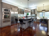 Open Contemporary Kitchen by Laura Britt