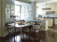 Cozy Transitional Kitchen by Gideon Mendelson