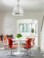 Light Contemporary Dining Room by Emily Summers