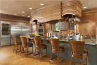 Homey Traditional Kitchen by Lisa Peck