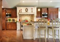 Homey Transitional Kitchen by Rose Marie Carr