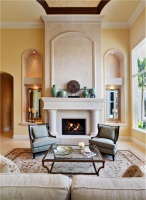 Elegant Contemporary Living Room by Jacquelyn Armour