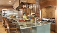 Stately Traditional Kitchen by Lisa Peck