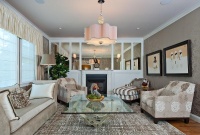 Elegant Contemporary Living Room by Evelyn Benatar