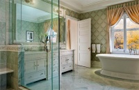 Elegant Traditional Bathroom by Barbara Eberlein