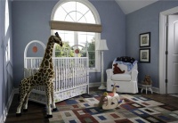 Airy Contemporary Kid's Room by Susan Fredman