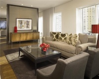 Classic Contemporary Family Room by Gary Lee