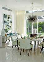 Open Contemporary Dining Room by Emily Summers