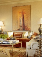 Elegant Traditional Living Room by Suzanne Tucker