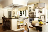 Light Transitional Kitchen by Sarah Barnard