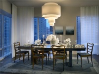 Elegant Contemporary Dining Room by Gary Lee