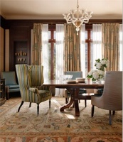 Classic Traditional Dining Room by Kendall Wilkinson