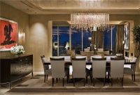 Elegant Contemporary Dining Room by Gina Willman