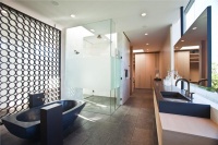 Open Contemporary Bathroom by ASKIN BAS