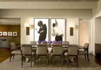 Elegant Contemporary Dining Room by Gary Lee