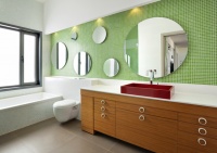 the peleds house - contemporary - bathroom - tel aviv