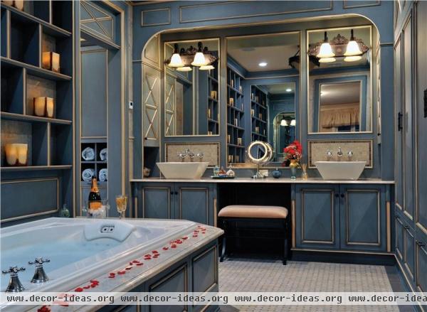 Elegant Traditional Bathroom by Ken Kelly, CKD, CBD, CR