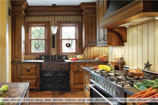 Casual Traditional Kitchen by Rose Marie Carr