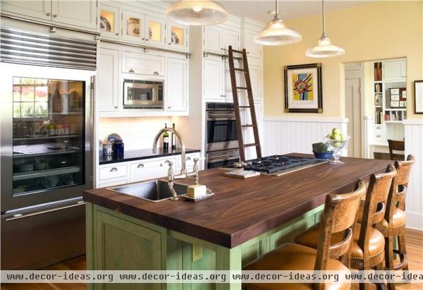 Sunny Country/Rustic Kitchen by Cheryl Hamilton-Gray