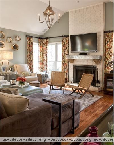 Elegant Transitional Living Room by Joann Kandrac & Kelly Kole