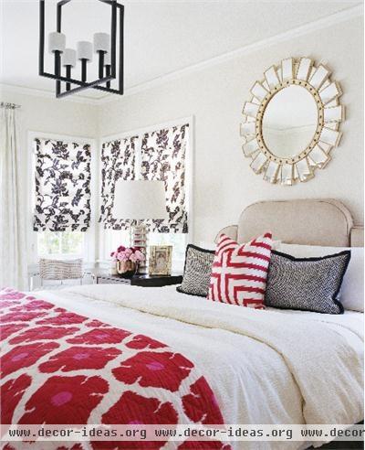 Casual Contemporary Bedroom by Erinn Valencich