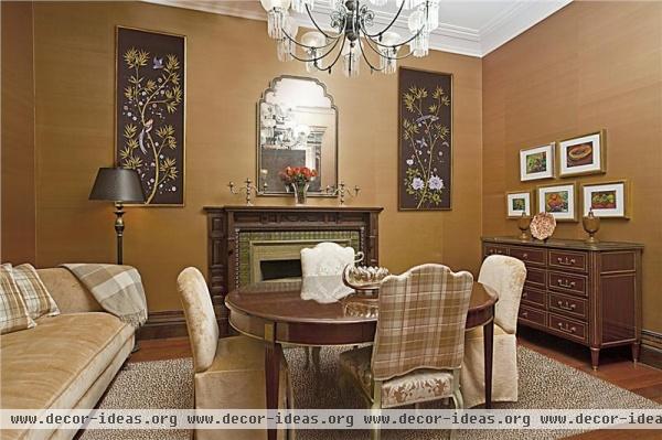 Elegant Transitional Dining Room by Ruth Kintzer