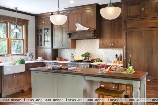 Relaxing Transitional Kitchen by Rose Marie Carr