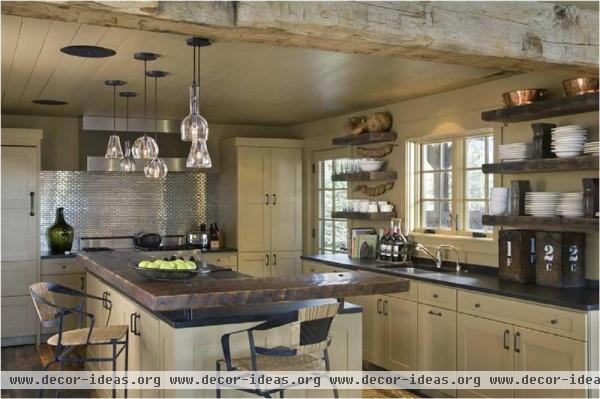 Homey Country/Rustic Kitchen by Carter Kay