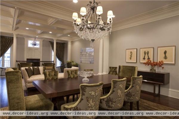 Classic Traditional Dining Room by Michael Abrams