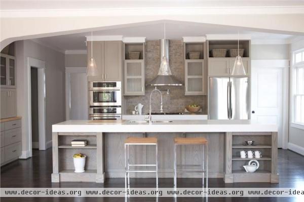 Casual Transitional Kitchen by TerraCotta Properties