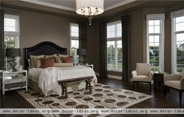 Classic Contemporary Bedroom by Susan Fredman