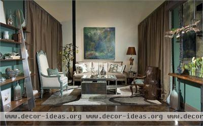 Classic Contemporary Living Room by Rhonda Vandiver-White