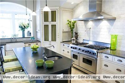 Light Contemporary Kitchen by Jody  Trail