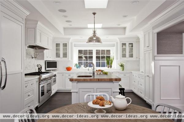 Classic Contemporary Kitchen by Mary Jo Fiorella