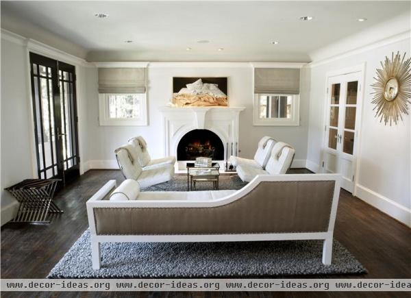 Formal Contemporary Living Room by Beth Dotolo & Carolina Gentry