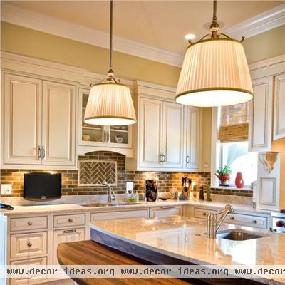 Classic Transitional Kitchen by Lorraine Vale