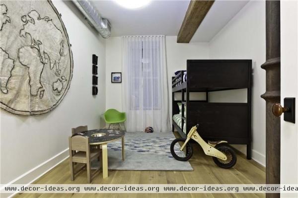 Classic Transitional Kid's Room by Marie Burgos