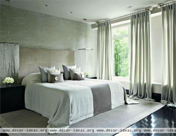 Elegant Transitional Bedroom by Kelly Hoppen