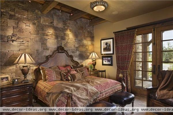 Cozy Traditional Bedroom by Jerry Locati