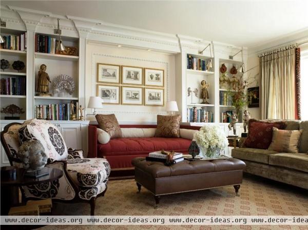 Classic Traditional Living Room by Antonio Martins