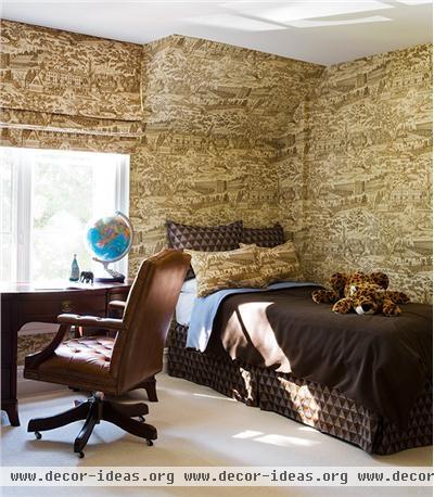 Casual Contemporary Kid's Room by Jeffrey and Deborah Fisher