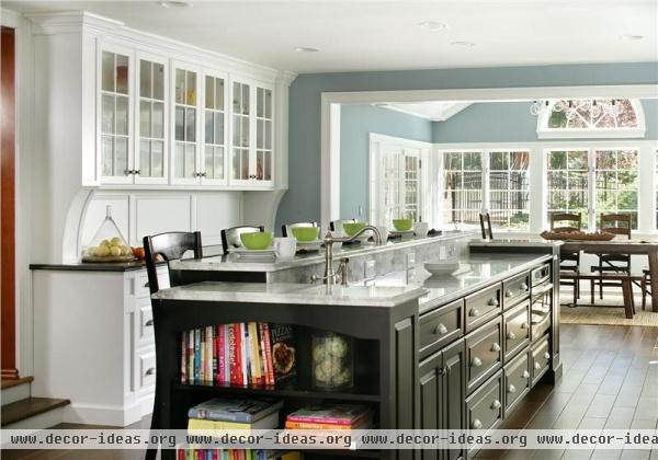 Relaxing Transitional Kitchen by Rose Marie Carr