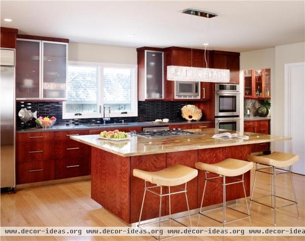 Light Contemporary Kitchen by Komal Sheth