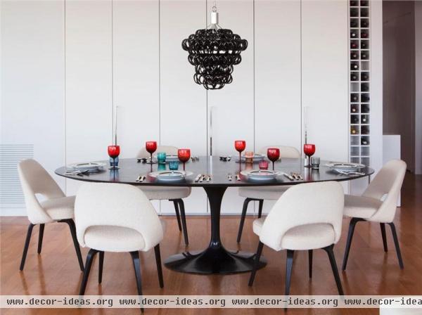 Classic Contemporary Dining Room by Axis Mundi