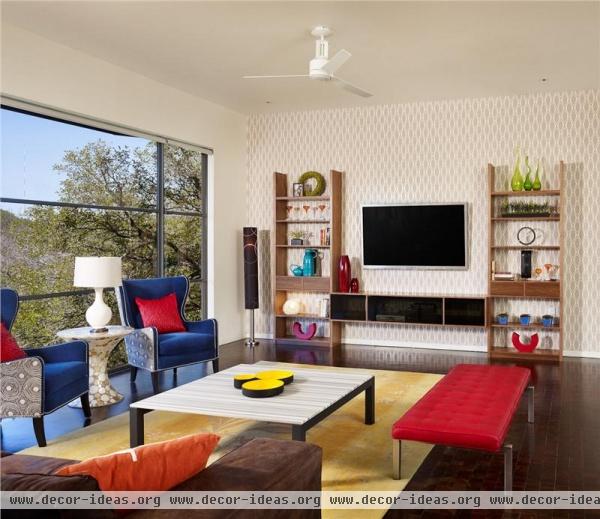 Sunny Contemporary Living Room by Komal Sheth