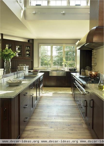 Classic Transitional Kitchen by Chris Novak Berry