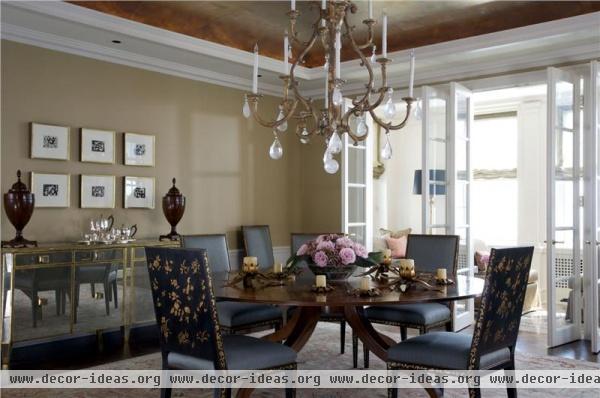 Elegant Traditional Dining Room by Jessica Lagrange